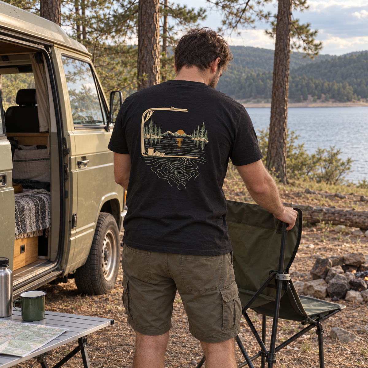 Тениска The Old Camper