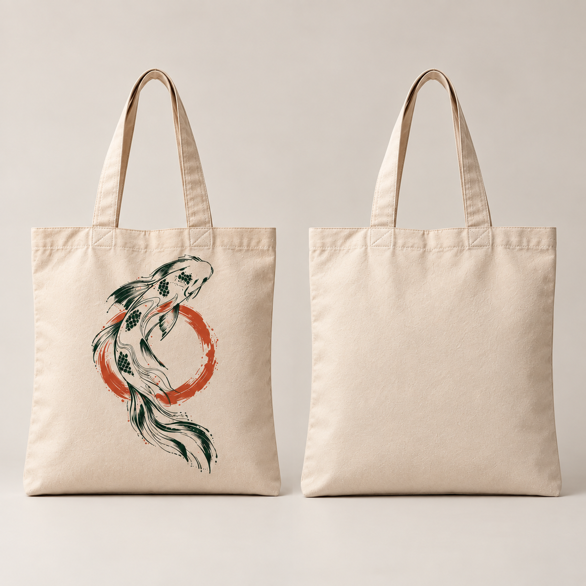 Памучна чанта (Tote bag) Koi