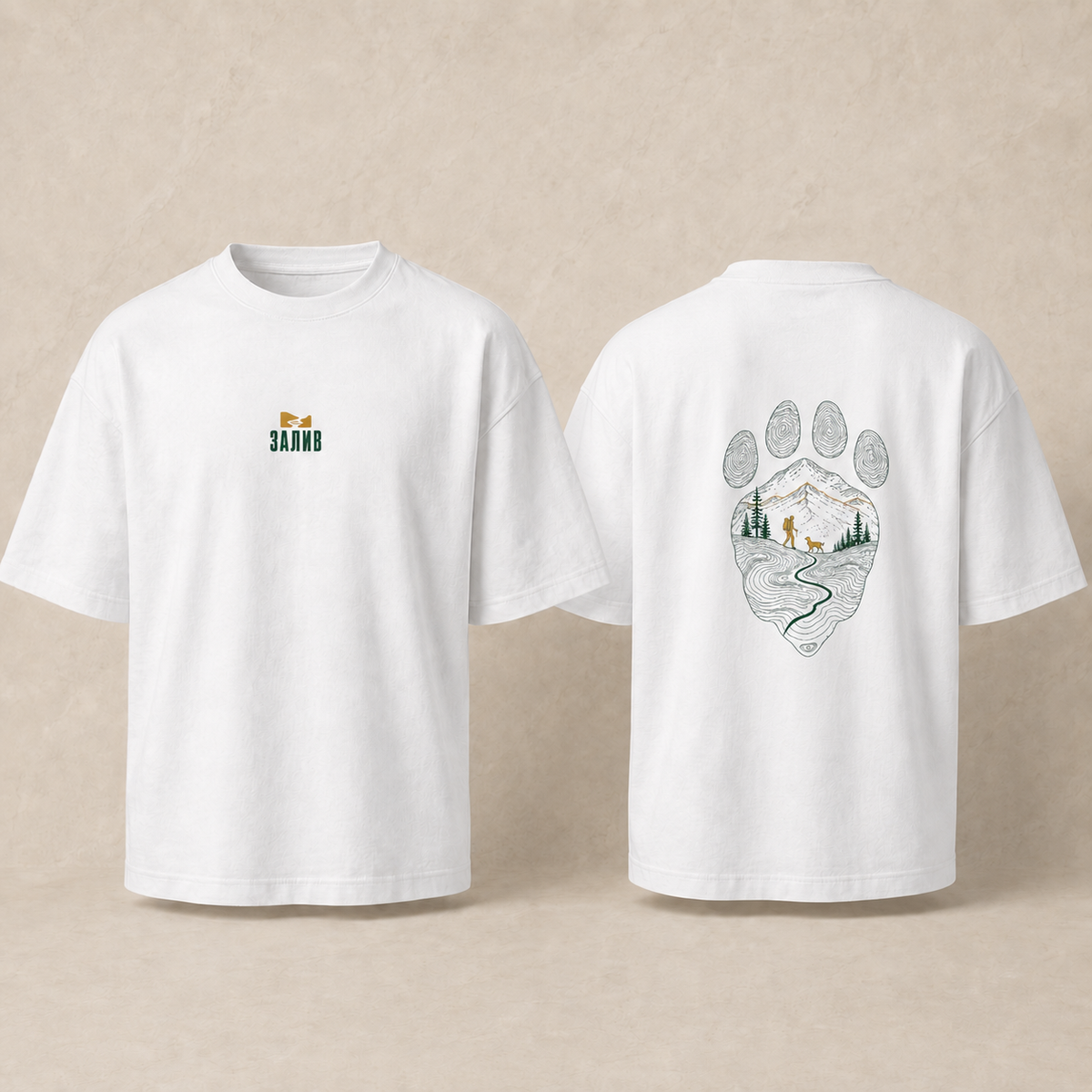 Тениска Paw Print