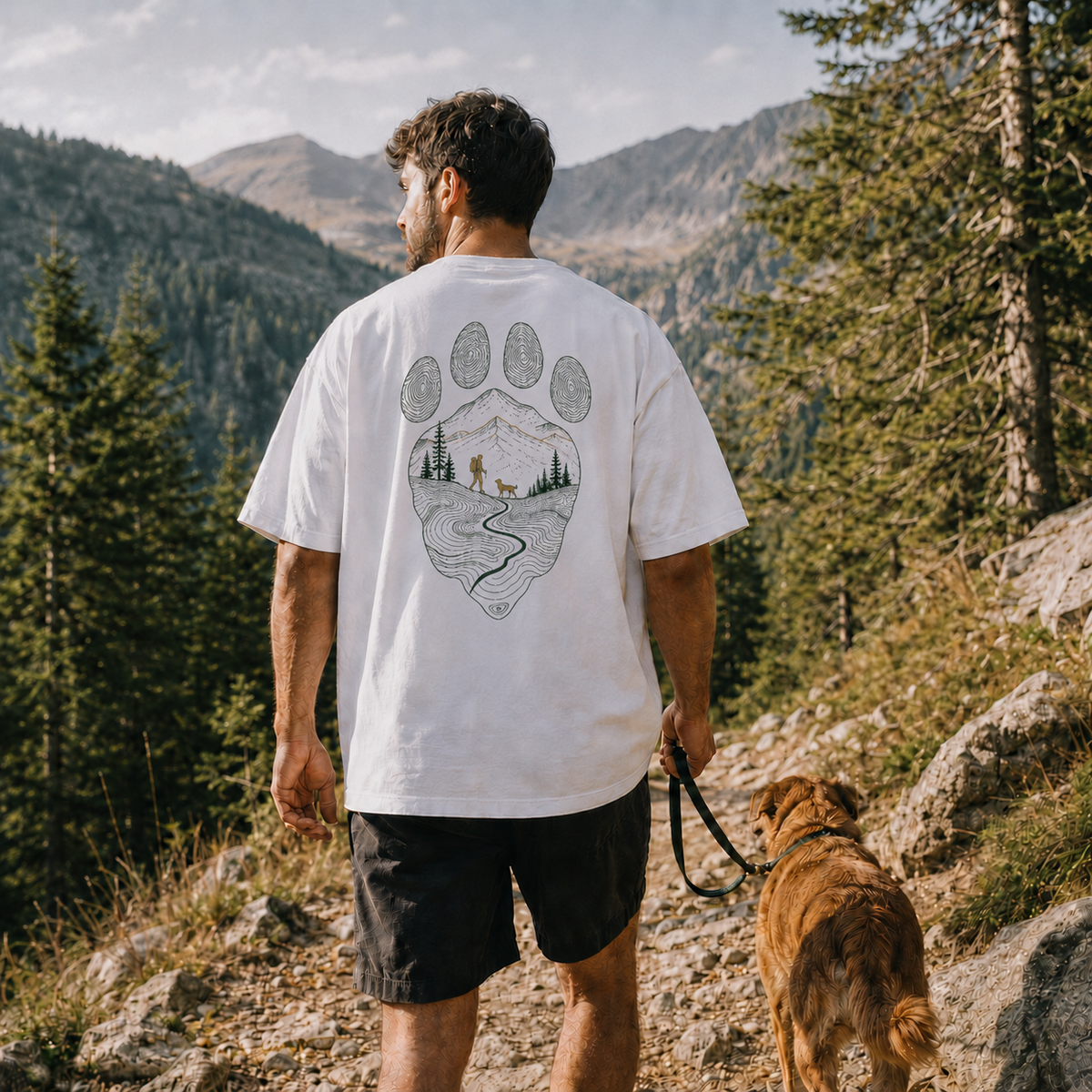 Тениска Paw Print